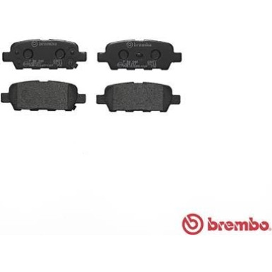 BREMBO Bremsklötze HA | NISSAN Cube, Tiida RENAULT Koleos 08 | P 56 046