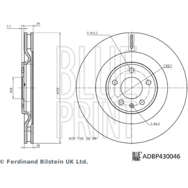 Bremsscheibe | ADBP430046