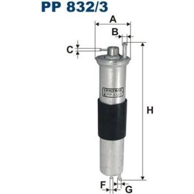 FILTRON Kraftstofffilter | PP 832/3