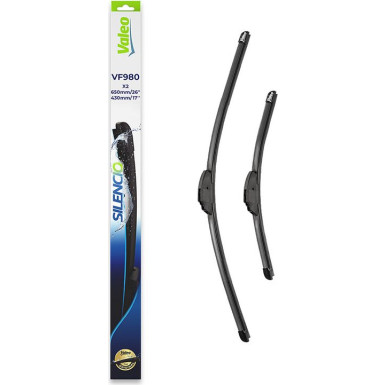 VALEO Silencio Flat Blade Set | Flachbalkenwischer | 577980