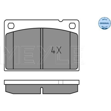 Bremsbelagsatz Volvo S. 240-265 | 025 201 5316