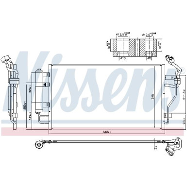 Kondensator PKW | Nissan Leaf Aut. 10 | 940583