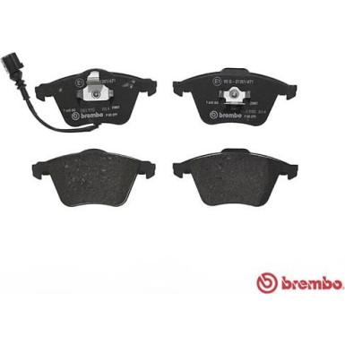 BREMBO Bremsklötze VA | AUDI A3 SEAT SKODA VW Golf 97-16 | P 85 079