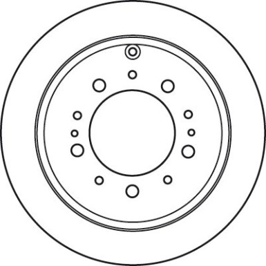 Bremsscheibe Toyota T. Landcruiser 08 | DF4965S