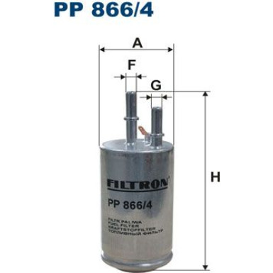 FILTRON Kraftstofffilter | PP866/4