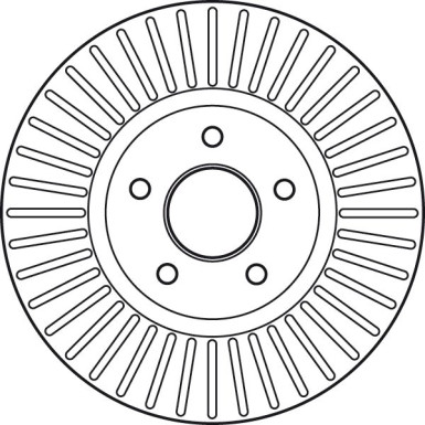 Bremsscheibe Ford P. Mondeo 1,6-2,5 07-15 Gewinde 13,7 | DF6019S