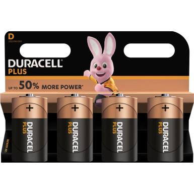 Duracell Plus D (MN1300/LR20) K4 | 5000394142039