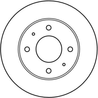 Bremsscheibe Mitsubishi P. Carisma/Galant/Space Star/Space Wagon 87-04 | DF4081