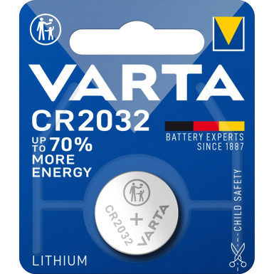 Varta Electronics CR2032 Blister 1 | 06032 101 401