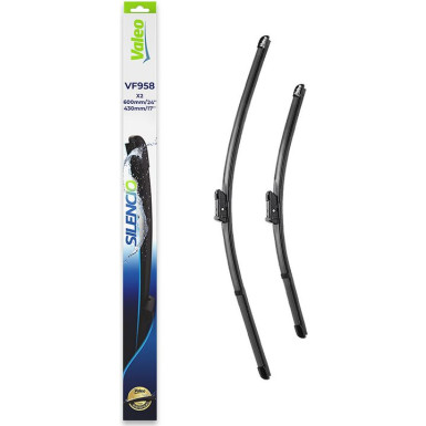 VALEO Silencio Flat Blade Set | Flachbalkenwischer | 577958