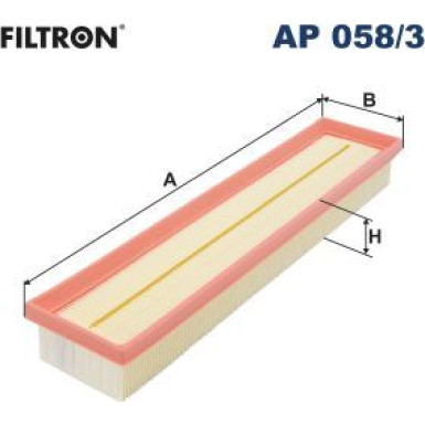 FILTRON Luftfilter | AP 058/3