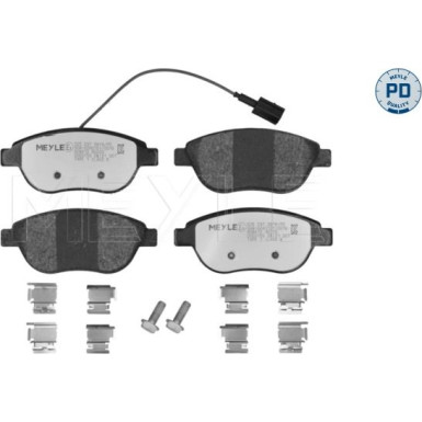 Bremsbelagsatz Fiat P. Stilo 1.8 16V/1.9D Mit Sensor | 025 237 0919/PD