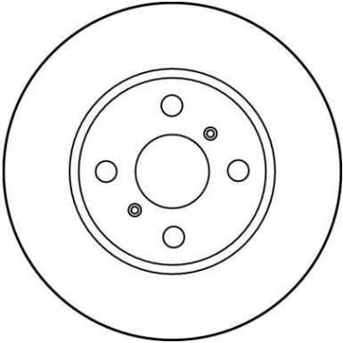 Bremsscheibe Toyota P. Corolla | DF2658