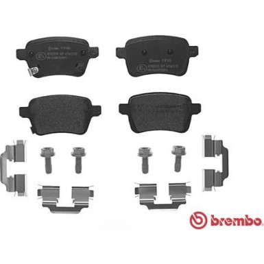 BREMBO Bremsklötze HA | OPEL Adam, Corsa E 14 | P 59 086