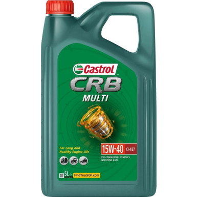 Castrol CRB MULTI 15W-40 CI-4/E7 5 Liter | 15BA21