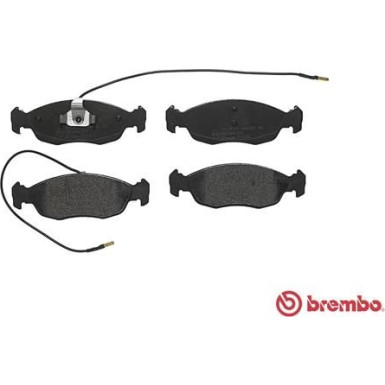 BREMBO Bremsklötze VA | CITROEN Saxo PEUGEOT 106, 306 93-04 | P 61 054