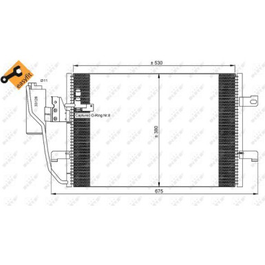 Kondensator, Klimaanlage | 35527