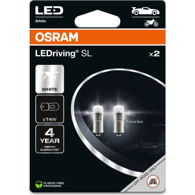 T4W LEDriving SL White 6000K 12V Blister 2 Stück OSRAM