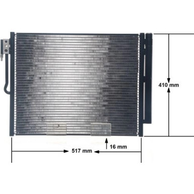 Kondensator, Klimaanlage | AC 596 000S