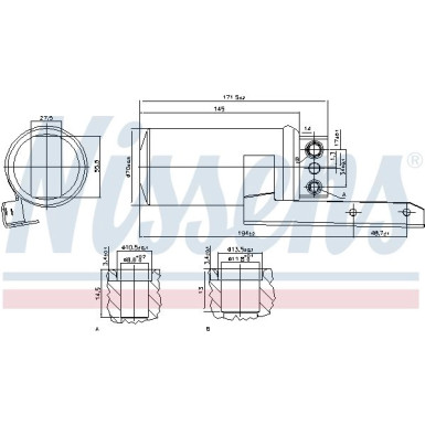 Trockner PKW | OPEL Vectra B 96-03 | 95236