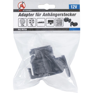 BGS Adapter für Anhängerstecker | 13-polig auf 7-polig | 80754