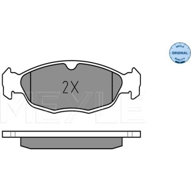 Bremsbelagsatz Opel P. Astra F/Co | 252054716