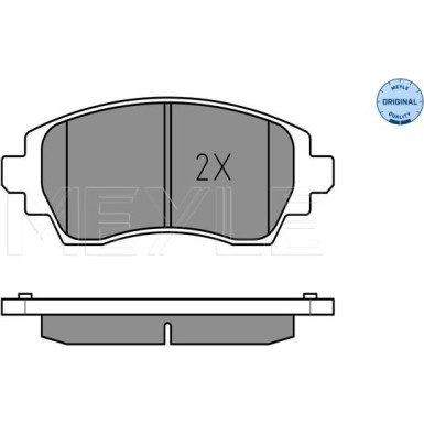 Bremsbelagsatz Toyota P. Corolla 98- Mit Sensor | 025 230 8818/W