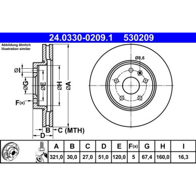 Bremsscheibe | 24.0330-0209.1