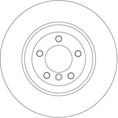 11 482 036 Bremsscheibe HA | BMW E65 01 | DF4389S