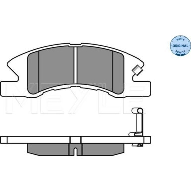 Bremsbelagsatz Daihatsu P. Cuore Vii 1.0 03- Mit Sensor | 025 242 2914/W