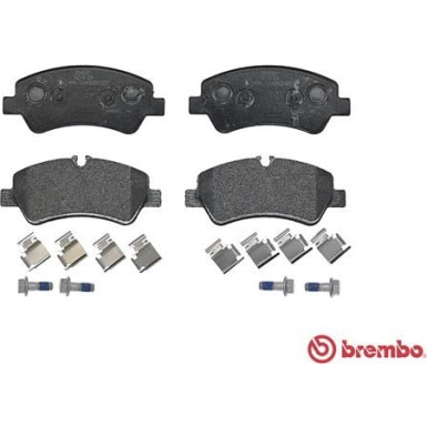 BREMBO Bremsklötze HA | FORD Toureno, Transit 12 | P 24 160