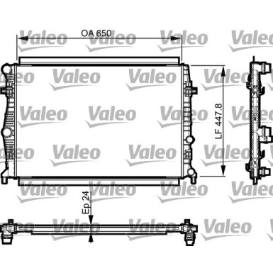 VALEO Motorkühler | 735556