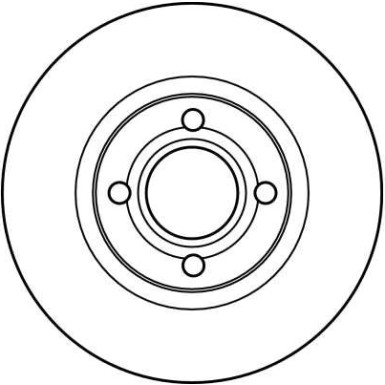 Bremsscheibe Vw P. A80 1.6 | DF2601