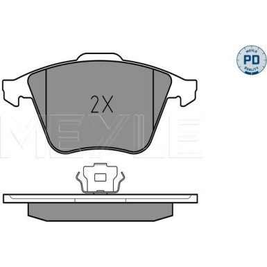 Bremsbelagsatz Vw S. A4/A6 04 | 025 239 5020/PD