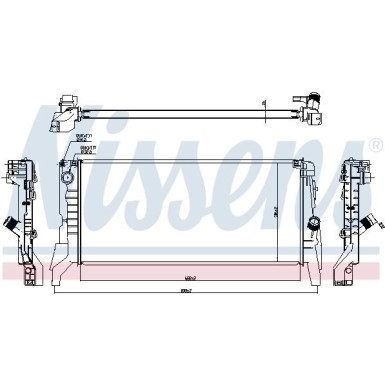 Wasserkühler PKW | BMW X1 (F48) 15 | 60861