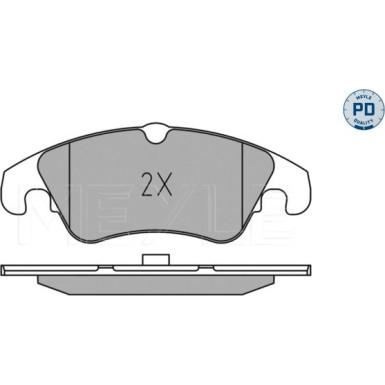 Bremsbelagsatz Vw P. A4/A5/Q5 1.8-3.2 07 | 025 247 4319/PD