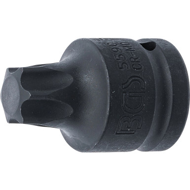 BGS Kraft-Bit-Einsatz | Antrieb Innenvierkant 20 mm (3/4"""") | T-Profil (für Torx) T90 | 5590