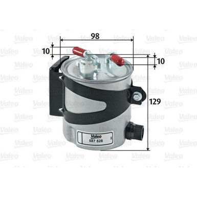 VALEO Kraftstofffilter | 587528