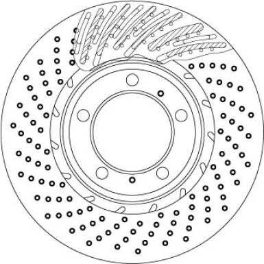 TRW Bremsscheibe | DF6266S