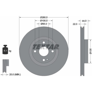 Bremsscheibe | 92301503