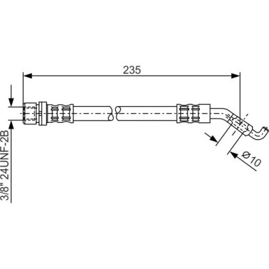 Bremsschlauch | TOYOTA Corolla | 1987476207