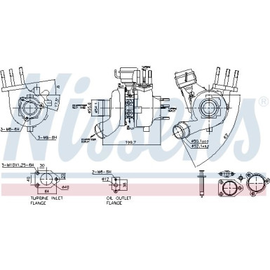 Nissens Turbo | KIA Sorento 02 | 93228