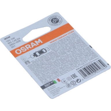 Osram | W5W 12V 5W W2,1X9,5D SB2 | 2825-02B