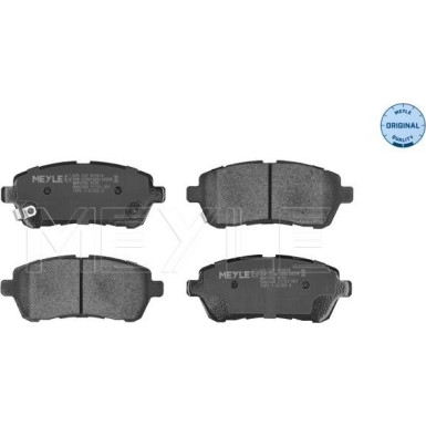 Bremsbelagsatz Ford P. Fiesta 08-/Mazda 2/Swift 07-/Daihatsu Sirion/Materia 05 | 025 242 8316/W