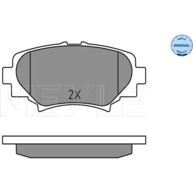 Bremsbelagsatz Mazda T. 3 1.5-2.2D 13 | 025 258 7814