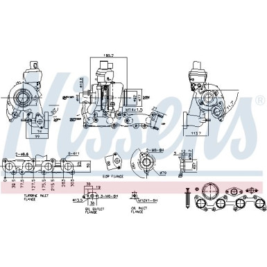 Nissens Turbo | AUDI A3,TT,SKODA,SEAT,VW 03 | 93168