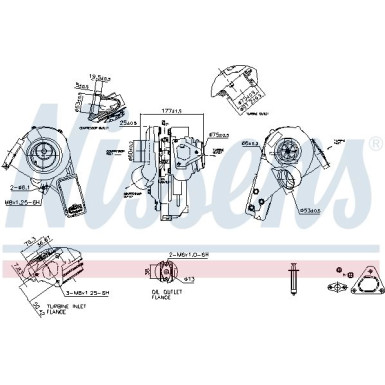 Nissens Turbo | MERCEDES Sprinter 95 | 93273