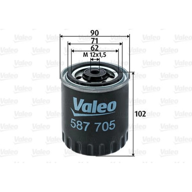 VALEO Kraftstofffilter | 587705