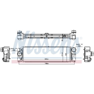 Ladeluftkühler PKW | Mercedes Sprinter W907 18 | 961597