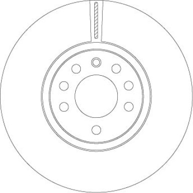 Bremsscheibe Opel P. Vectra C | DF4549